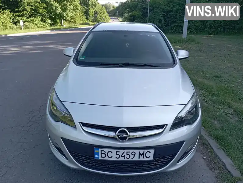 Універсал Opel Astra 2013 1.69 л. Ручна / Механіка обл. Львівська, Трускавець - Фото 1/12