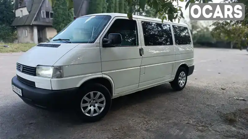 Мінівен Volkswagen Transporter 2001 1.9 л. Ручна / Механіка обл. Львівська, Червоноград - Фото 1/21