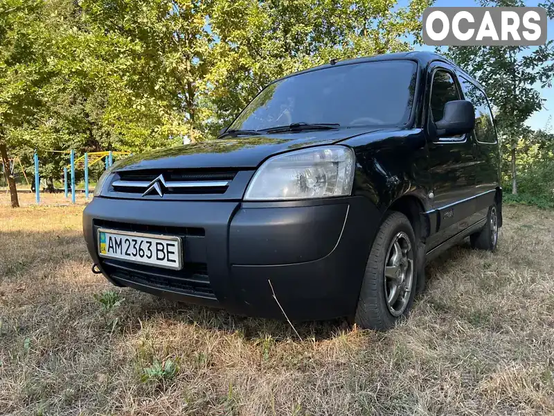 Мінівен Citroen Berlingo 2008 1.56 л. Ручна / Механіка обл. Житомирська, Житомир - Фото 1/18