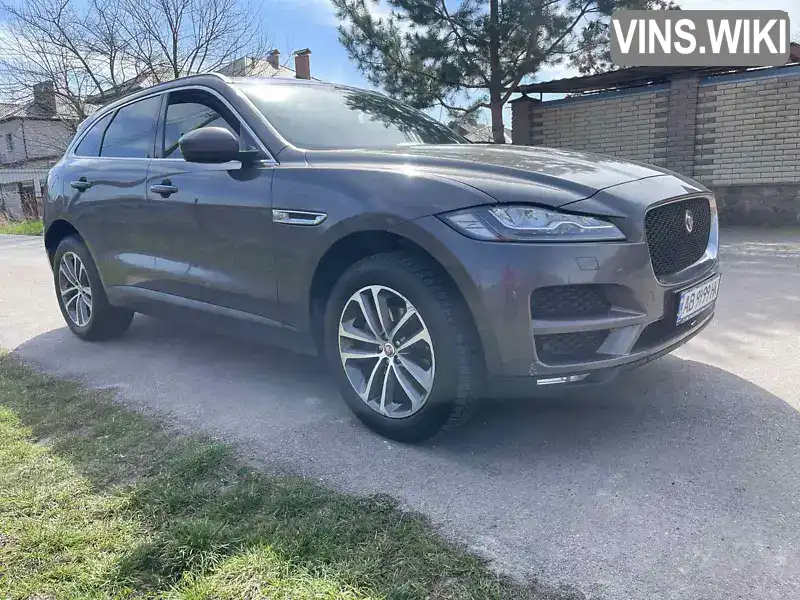 Позашляховик / Кросовер Jaguar F-Pace 2016 2 л. Автомат обл. Вінницька, Вінниця - Фото 1/21