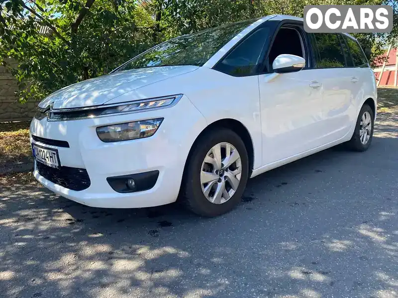 Минивэн Citroen Grand C4 Picasso 2015 1.56 л. Ручная / Механика обл. Черкасская, Смела - Фото 1/21