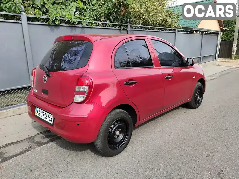 Хетчбек Nissan Micra 2013 1.24 л. Автомат обл. Київська, location.city.tarasivka - Фото 1/10