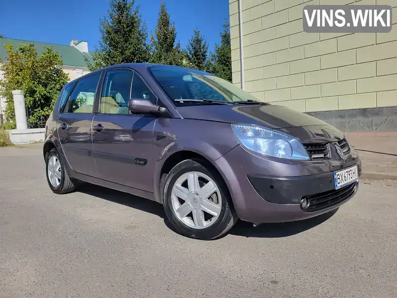 Мінівен Renault Scenic 2003 1.6 л. Ручна / Механіка обл. Хмельницька, Шепетівка - Фото 1/21