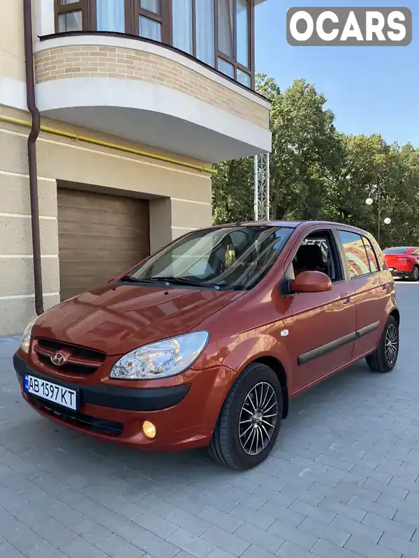 Хетчбек Hyundai Getz 2007 1.4 л. Автомат обл. Вінницька, Вінниця - Фото 1/21