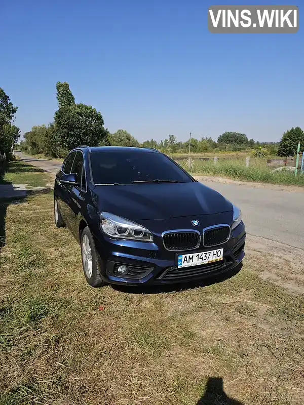 Мінівен BMW 2 Series Gran Tourer 2016 2 л. Автомат обл. Житомирська, Житомир - Фото 1/15