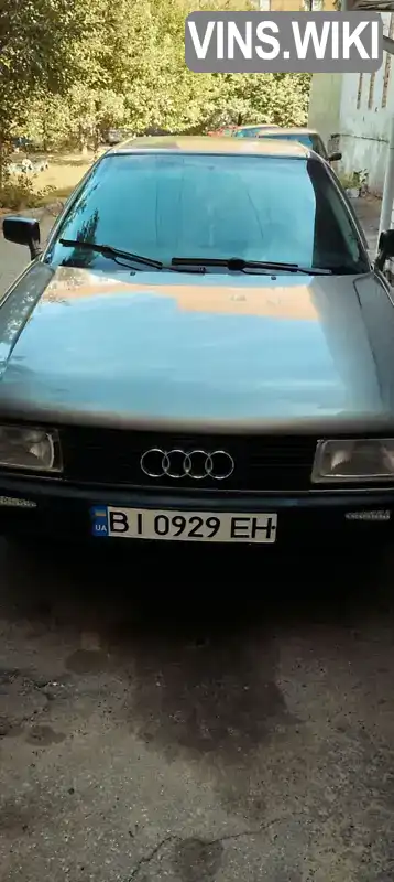 Седан Audi 80 1987 1.78 л. Ручная / Механика обл. Полтавская, Полтава - Фото 1/9