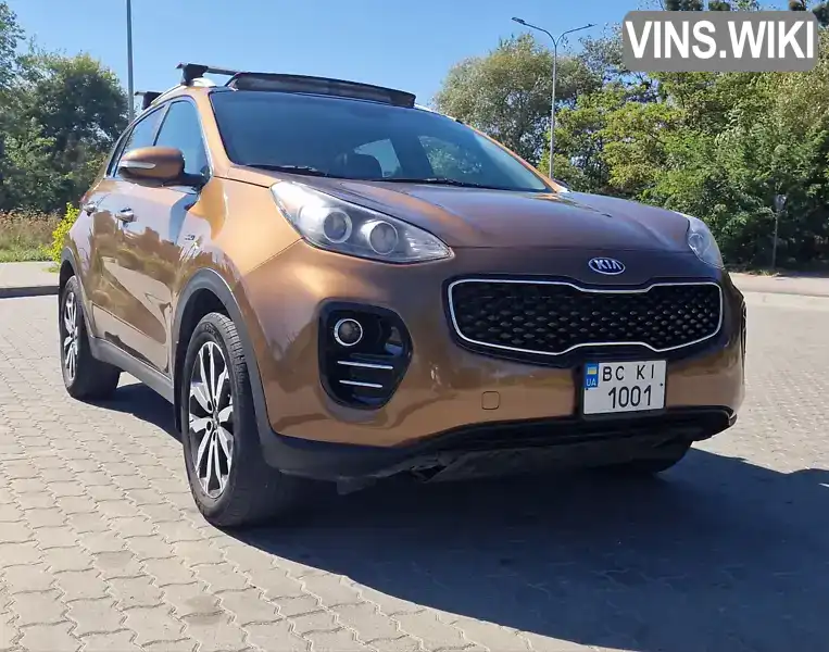 Внедорожник / Кроссовер Kia Sportage 2016 2.4 л. Автомат обл. Львовская, Львов - Фото 1/8