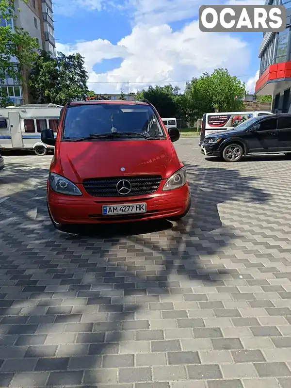 Мінівен Mercedes-Benz Vito 2004 2.2 л. Ручна / Механіка обл. Житомирська, Житомир - Фото 1/16