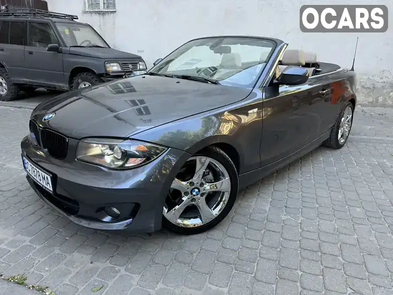 Кабріолет BMW 1 Series 2012 3 л. Автомат обл. Львівська, Львів - Фото 1/19