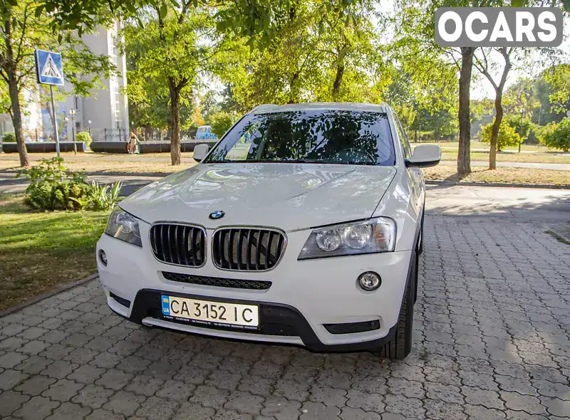 Позашляховик / Кросовер BMW X3 2012 2 л. Автомат обл. Черкаська, Черкаси - Фото 1/10