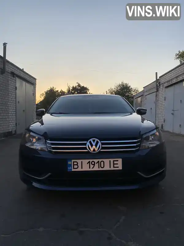 Седан Volkswagen Passat 2013 2.5 л. Автомат обл. Полтавская, Кременчуг - Фото 1/21