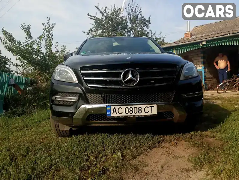 Позашляховик / Кросовер Mercedes-Benz M-Class 2013 2.99 л. Автомат обл. Волинська, Камінь-Каширський - Фото 1/7