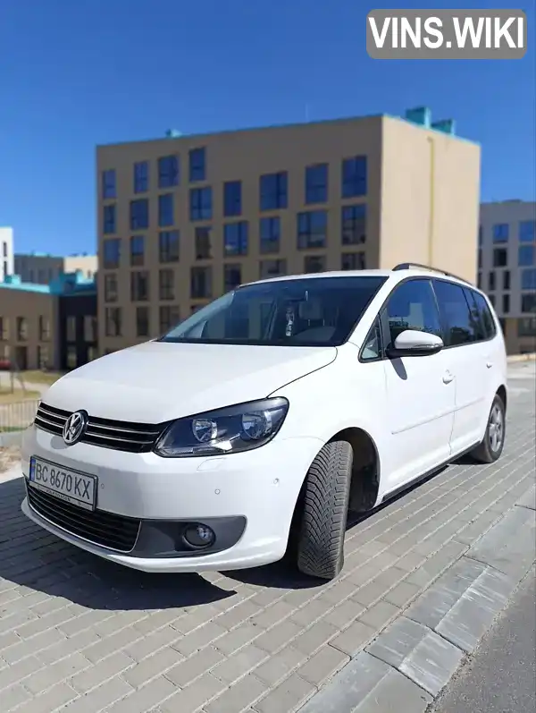 Мінівен Volkswagen Touran 2013 1.6 л. Ручна / Механіка обл. Львівська, Львів - Фото 1/21