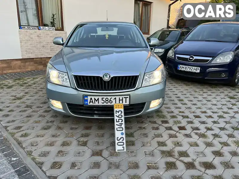 Ліфтбек Skoda Octavia 2009 1.8 л. Автомат обл. Житомирська, Звягель - Фото 1/21