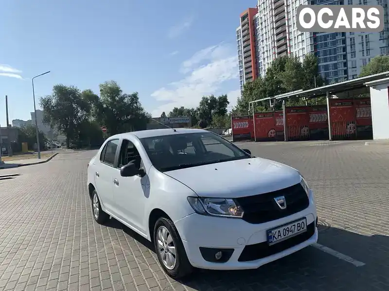 Седан Dacia Logan 2016 1.2 л. Ручна / Механіка обл. Київська, Київ - Фото 1/9