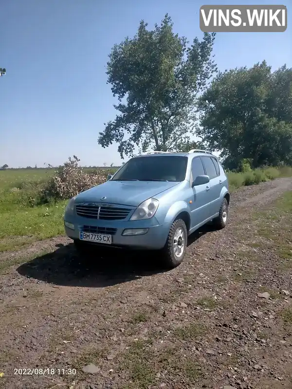 Позашляховик / Кросовер SsangYong Rexton 2004 2.7 л. Ручна / Механіка обл. Сумська, Суми - Фото 1/17