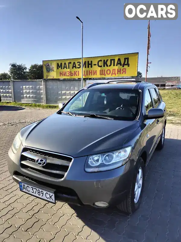 Позашляховик / Кросовер Hyundai Santa FE 2006 2.19 л. Автомат обл. Волинська, Ковель - Фото 1/11