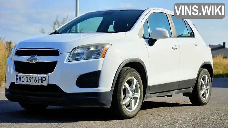 Позашляховик / Кросовер Chevrolet Trax 2014 1.36 л. Автомат обл. Закарпатська, Хуст - Фото 1/19