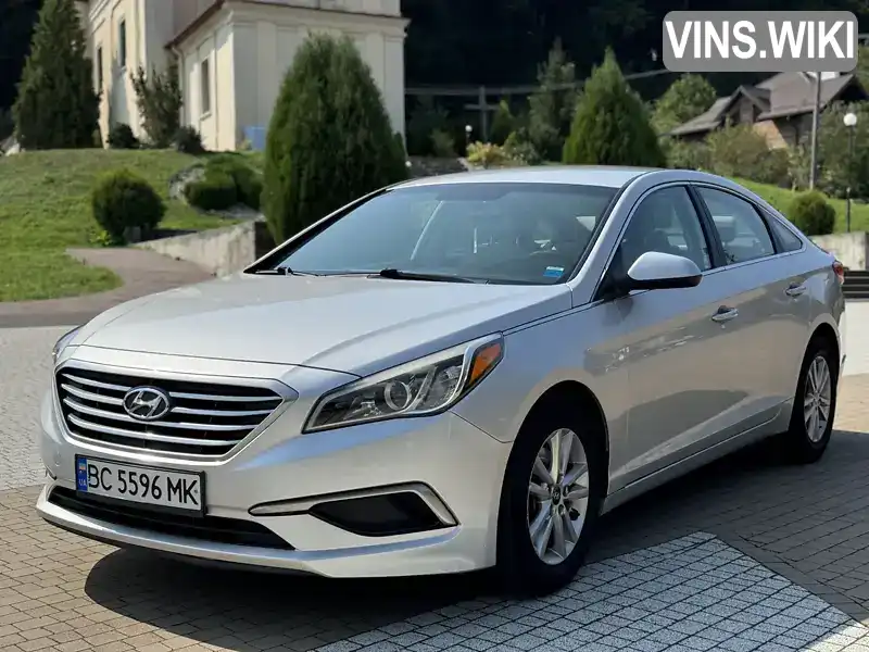 Седан Hyundai Sonata 2016 2.36 л. Автомат обл. Львовская, Львов - Фото 1/12