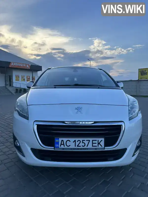 VF30EBHZTFS241066 Peugeot 5008 2015 Микровэн 1.56 л. Фото 2