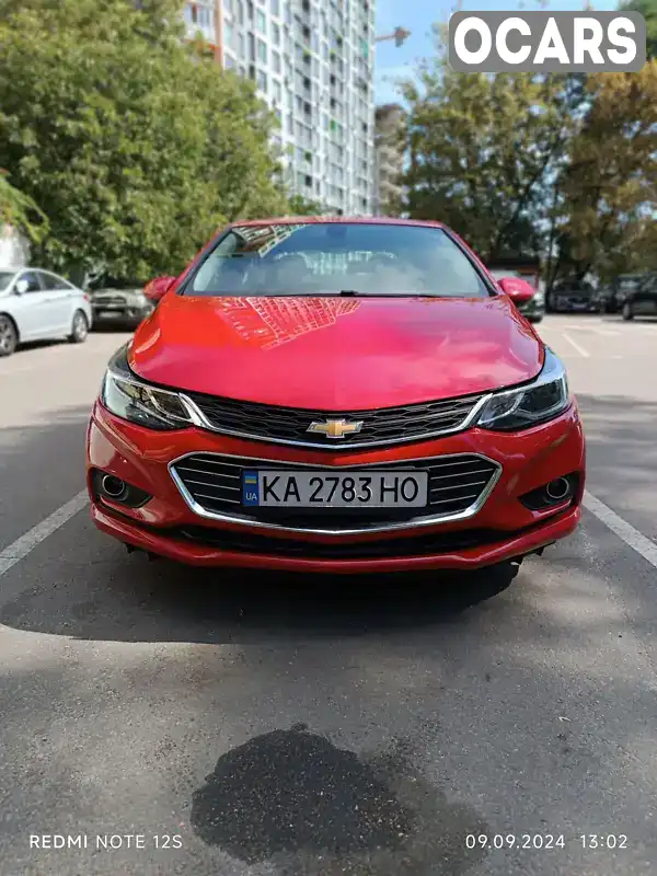 Седан Chevrolet Cruze 2017 1.4 л. Автомат обл. Київська, Київ - Фото 1/17