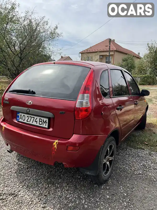 Хетчбек ВАЗ / Lada 1119 Калина 2008 1.39 л. обл. Закарпатська, Виноградів - Фото 1/13