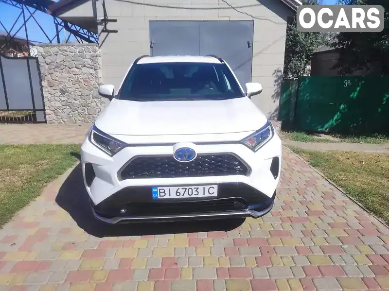 Позашляховик / Кросовер Toyota RAV4 PHEV 2021 2.5 л. Варіатор обл. Полтавська, Лубни - Фото 1/6