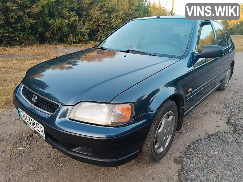 Хэтчбек Honda Civic 1995 1.4 л. Ручная / Механика обл. Черниговская, Остер - Фото 1/21