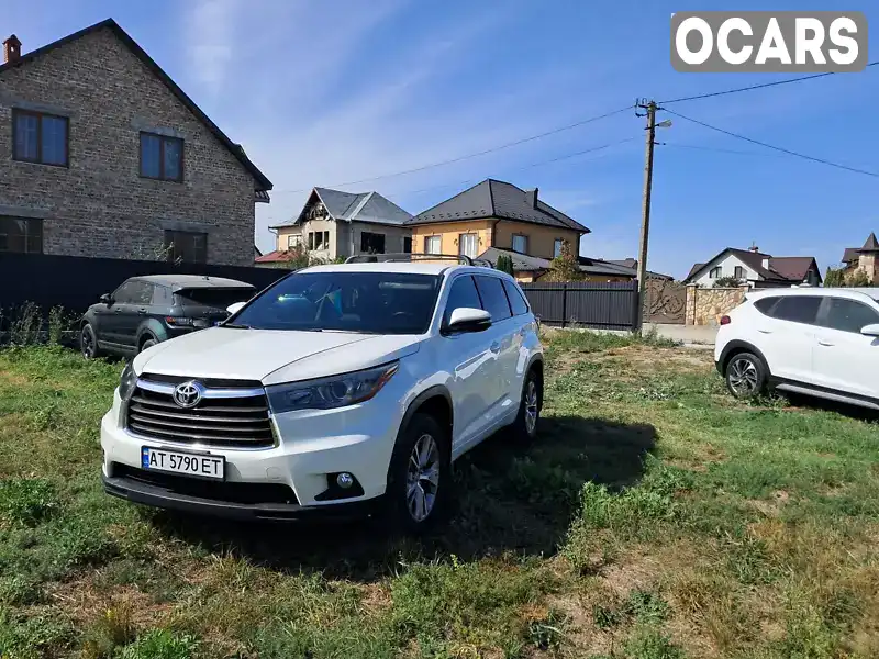 Позашляховик / Кросовер Toyota Highlander 2015 3.5 л. Автомат обл. Івано-Франківська, Івано-Франківськ - Фото 1/21