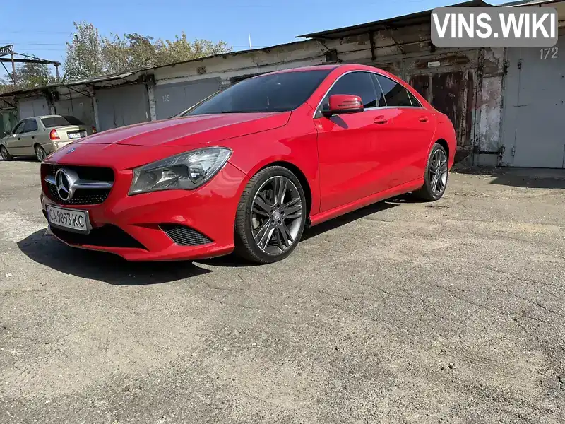 Седан Mercedes-Benz CLA-Class 2015 1.99 л. Автомат обл. Черкасская, Черкассы - Фото 1/21