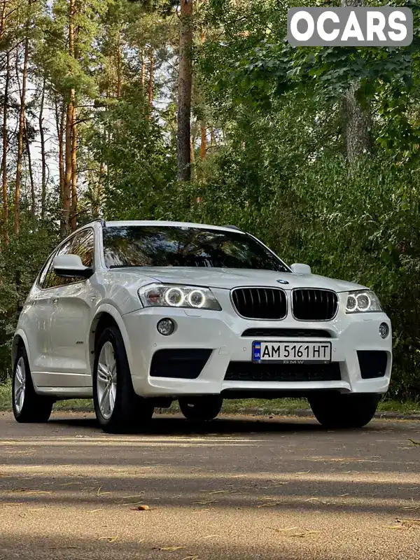 Позашляховик / Кросовер BMW X3 2013 2 л. Автомат обл. Житомирська, Житомир - Фото 1/21