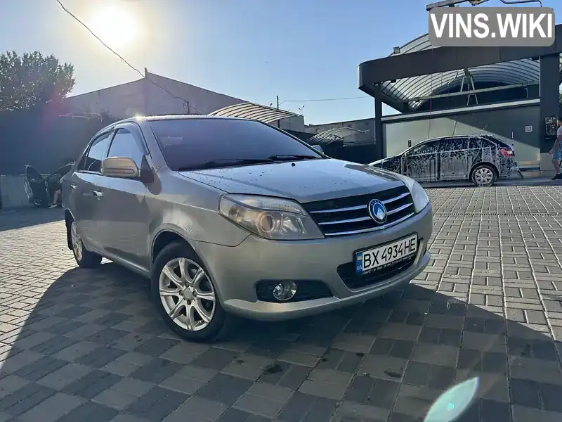 Седан Geely MK 2013 1.5 л. Ручна / Механіка обл. Хмельницька, Хмельницький - Фото 1/7