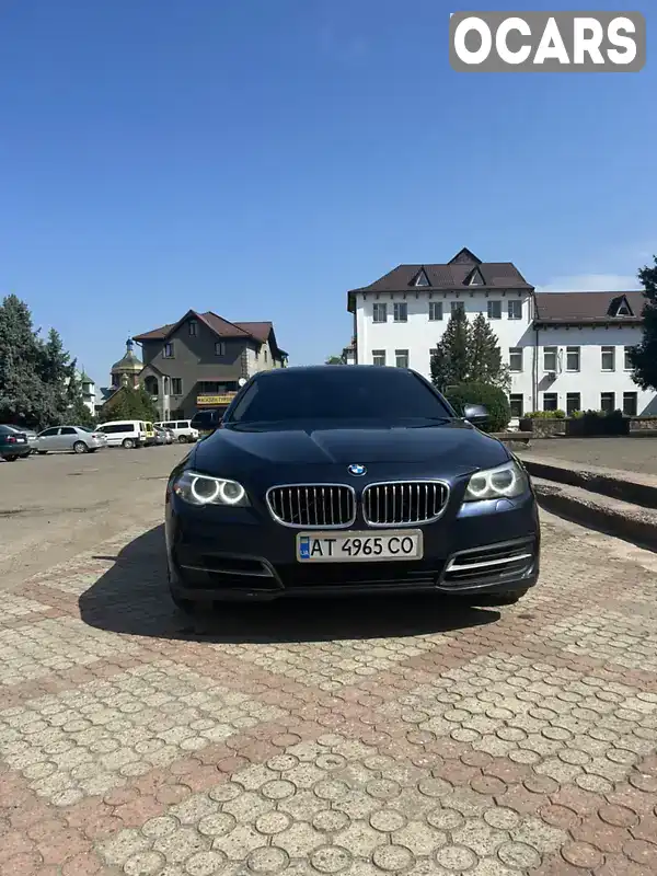 Седан BMW 5 Series 2014 2 л. Автомат обл. Івано-Франківська, Рожнятів - Фото 1/19