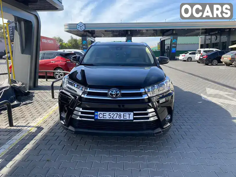 Позашляховик / Кросовер Toyota Highlander 2019 3.46 л. Автомат обл. Чернівецька, Чернівці - Фото 1/21