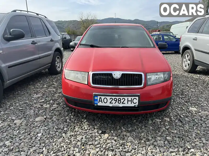 Хетчбек Skoda Fabia 2003 1.2 л. Ручна / Механіка обл. Закарпатська, Хуст - Фото 1/8