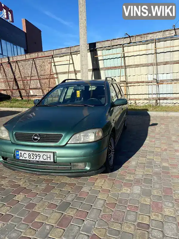 Універсал Opel Astra 2000 1.6 л. Ручна / Механіка обл. Волинська, Луцьк - Фото 1/21