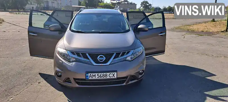 Позашляховик / Кросовер Nissan Murano 2011 3.5 л. Автомат обл. Житомирська, Житомир - Фото 1/21