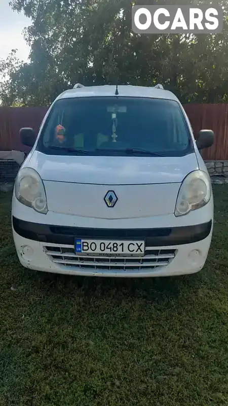 Мінівен Renault Kangoo 2008 1.46 л. Ручна / Механіка обл. Тернопільська, Збараж - Фото 1/7