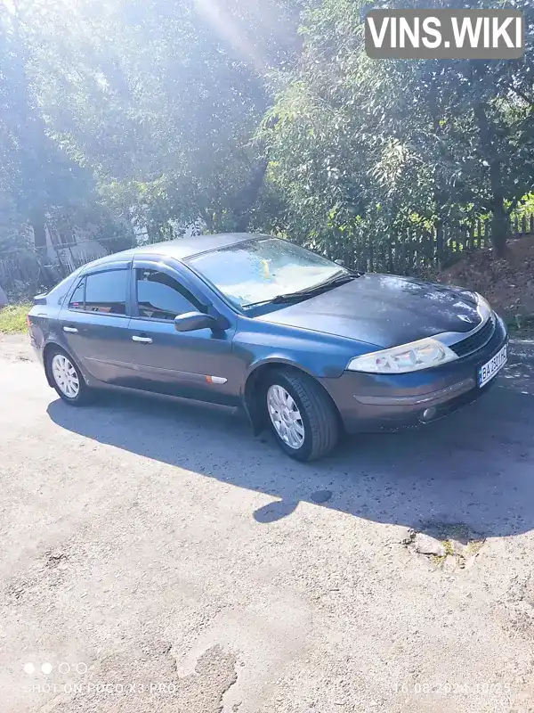 Ліфтбек Renault Laguna 2003 1.9 л. Ручна / Механіка обл. Кіровоградська, Гайворон - Фото 1/21