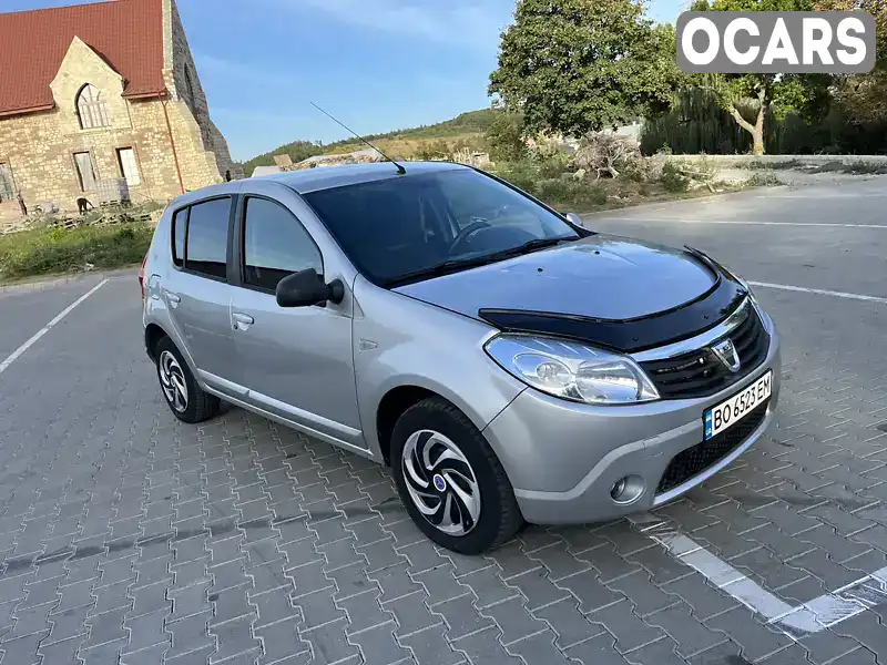 Хетчбек Dacia Sandero 2009 1.46 л. Ручна / Механіка обл. Тернопільська, Тернопіль - Фото 1/21