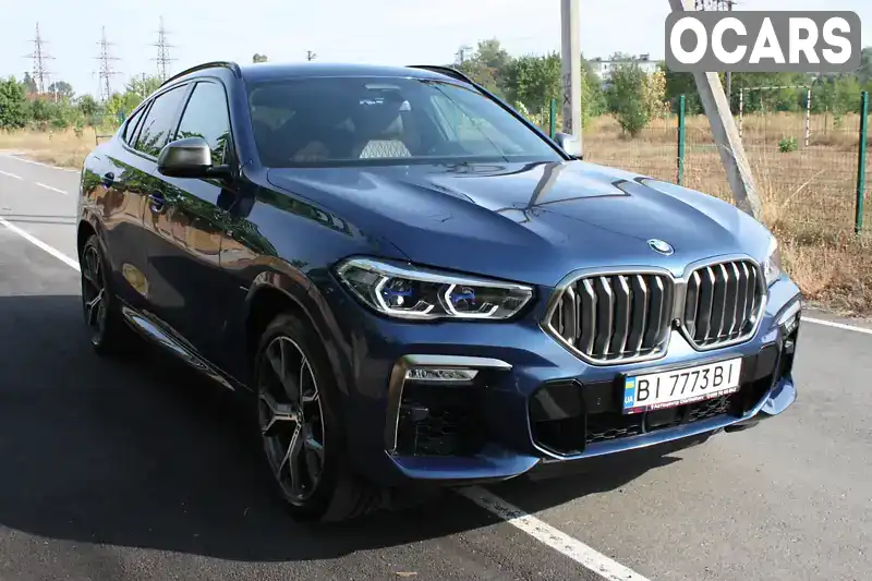 Позашляховик / Кросовер BMW X6 2020 3 л. Автомат обл. Полтавська, Полтава - Фото 1/21