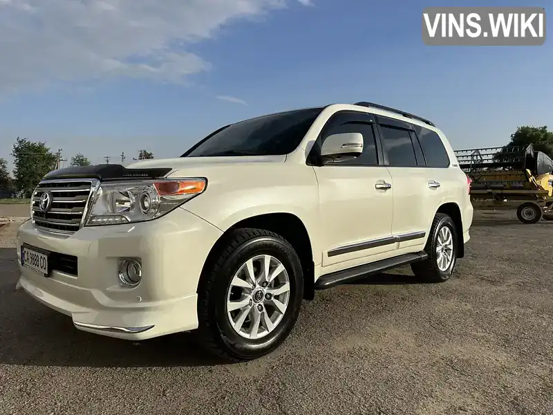 Позашляховик / Кросовер Toyota Land Cruiser 2014 4.46 л. Автомат обл. Черкаська, Умань - Фото 1/21