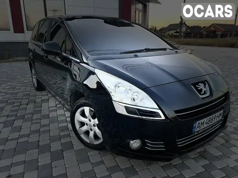 Микровэн Peugeot 5008 2009 1.56 л. Ручная / Механика обл. Житомирская, Житомир - Фото 1/21