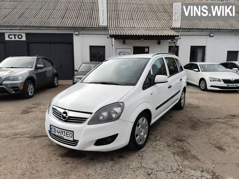 Мінівен Opel Zafira 2009 1.6 л. Ручна / Механіка обл. Чернігівська, Чернігів - Фото 1/21