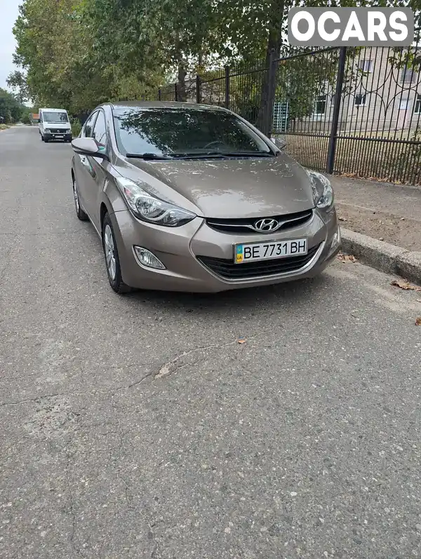 Седан Hyundai Elantra 2013 1.59 л. Ручна / Механіка обл. Миколаївська, Миколаїв - Фото 1/17