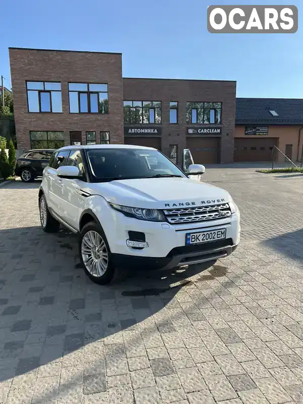 Позашляховик / Кросовер Land Rover Range Rover Evoque 2013 2.18 л. Автомат обл. Рівненська, Рівне - Фото 1/19