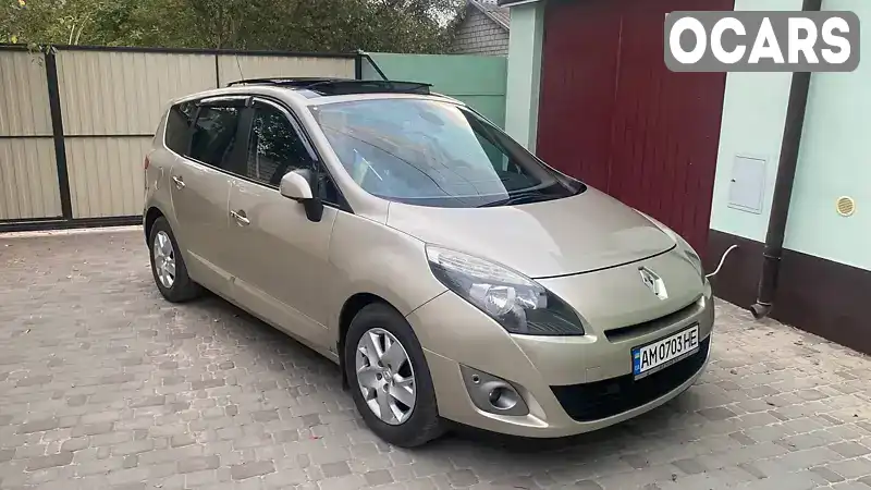 Минивэн Renault Grand Scenic 2011 1.6 л. Ручная / Механика обл. Житомирская, Житомир - Фото 1/14