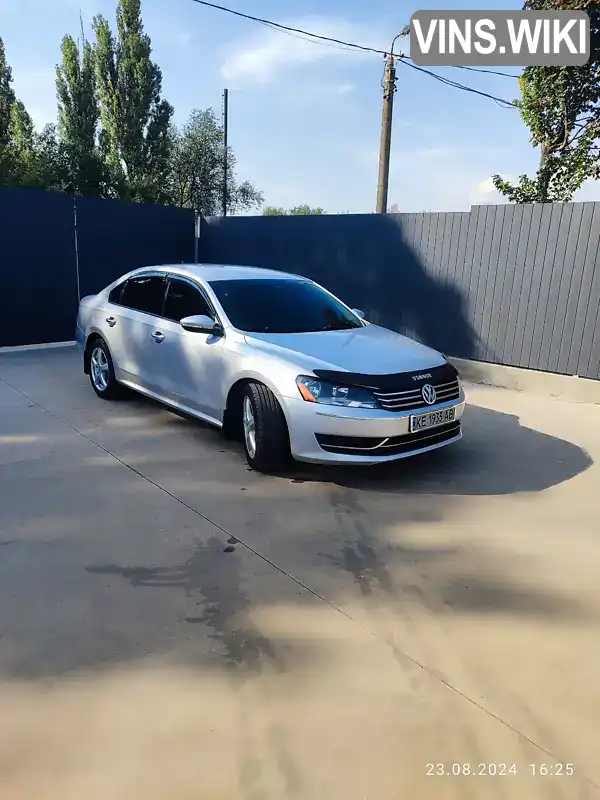 Седан Volkswagen Passat 2012 2.48 л. Автомат обл. Дніпропетровська, Магдалинівка - Фото 1/21