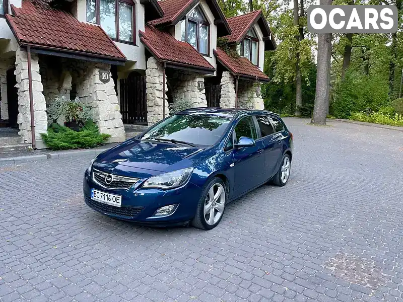 W0LPD8EF4B8013674 Opel Astra 2010 Універсал 1.69 л. Фото 4