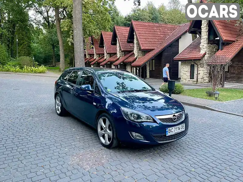 W0LPD8EF4B8013674 Opel Astra 2010 Універсал 1.69 л. Фото 5